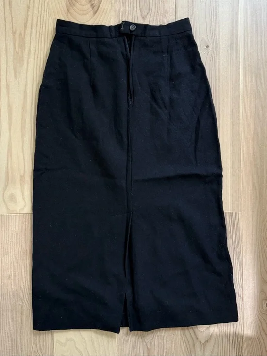 Vintage Ralph Lauren Wool Pencil Skirt - Picture 6 of 9